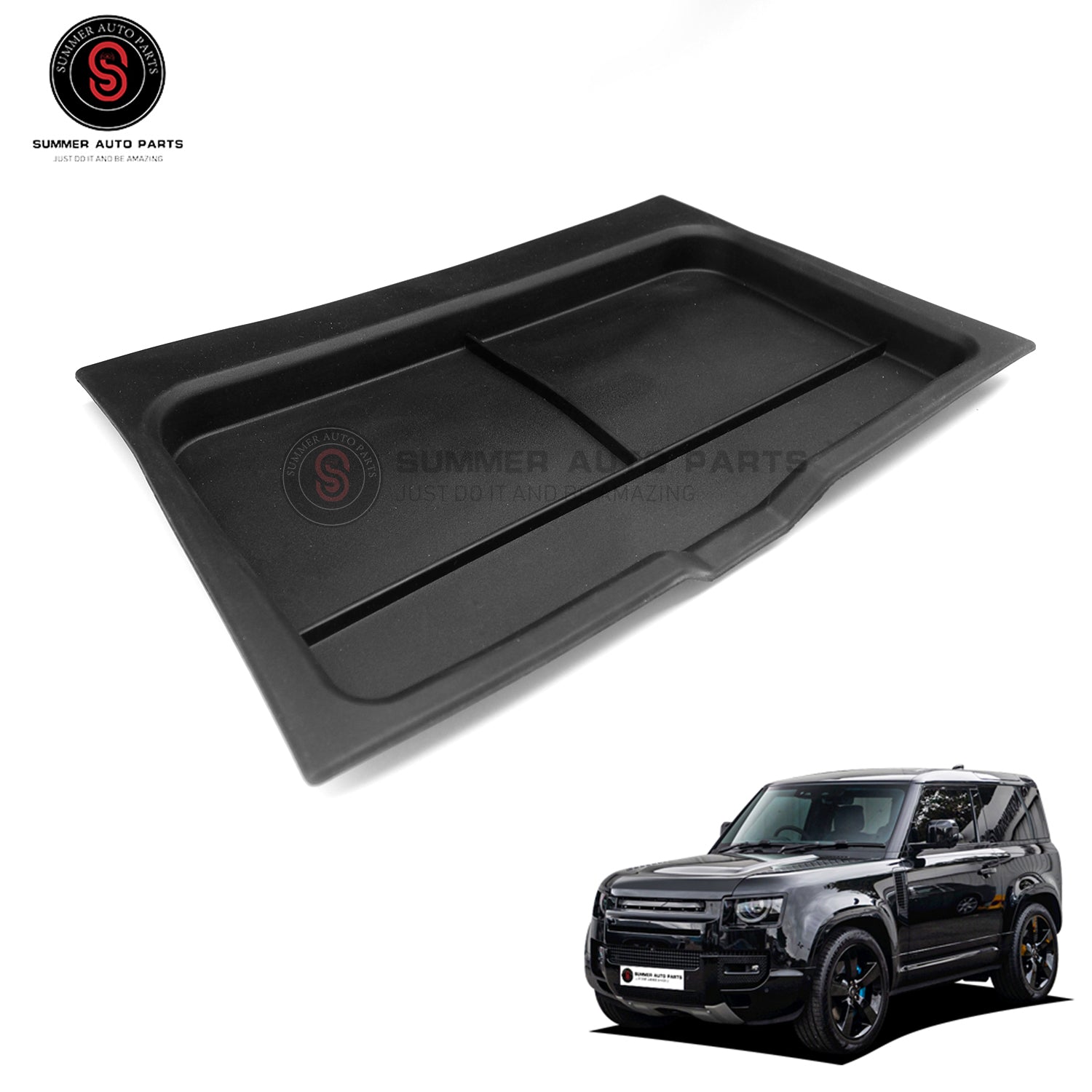 DEF4X4 Defender Center Lower Storage Mat L663 Land Rover