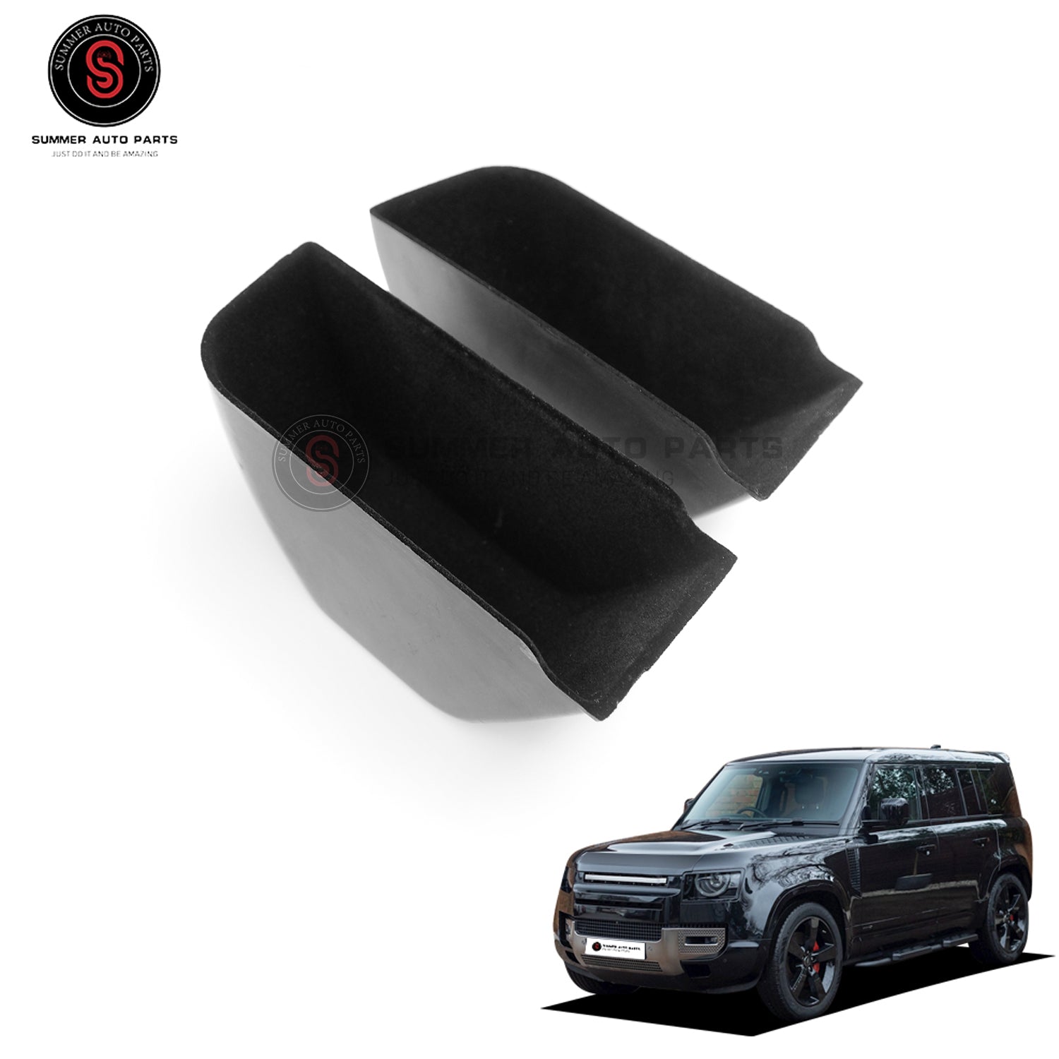 DEF4X4 Defender Door Storage Box(Flocking/ABS) L663 Land Rover