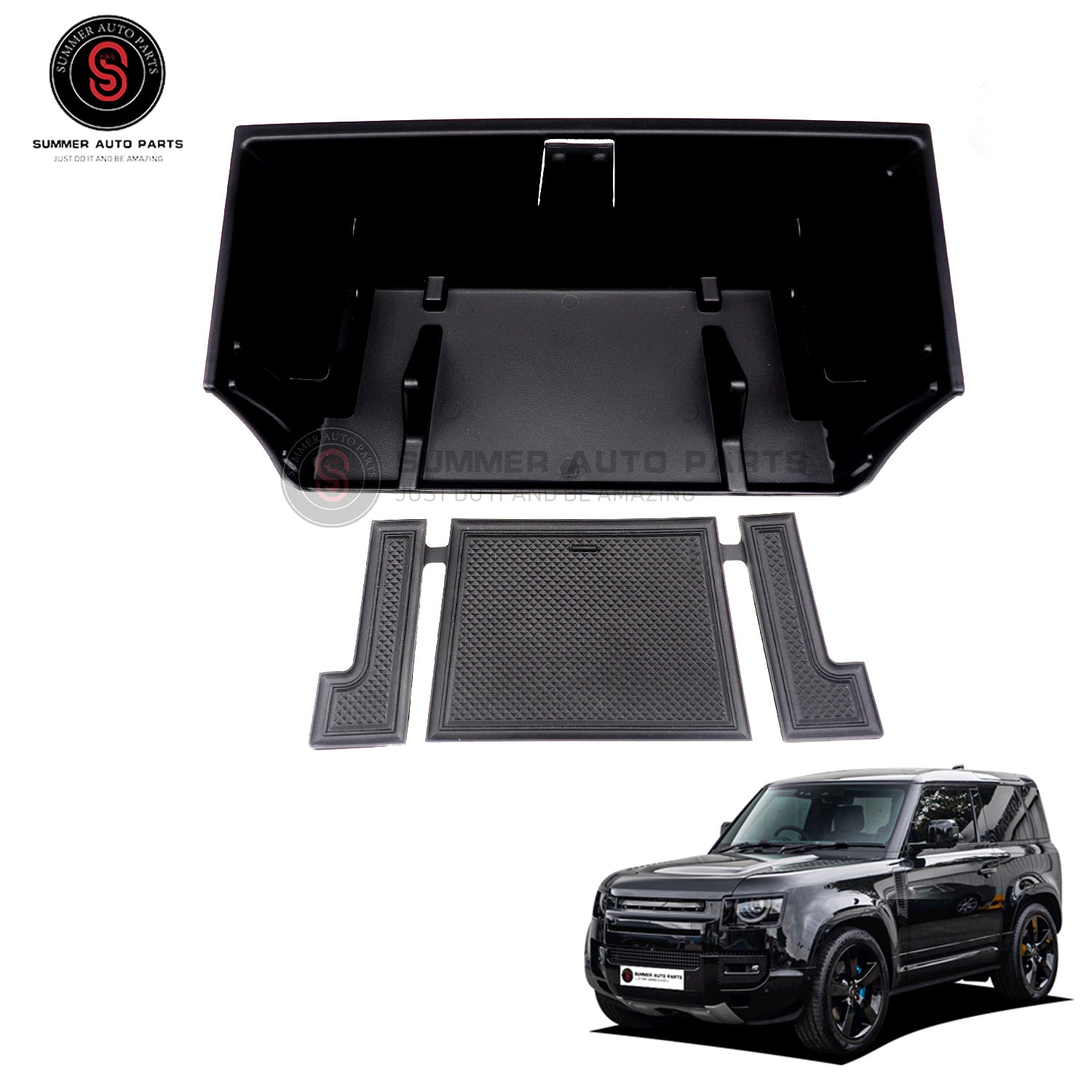 DEF4X4 Defender Center Console Storage Box(ABS) L663 Land Rover