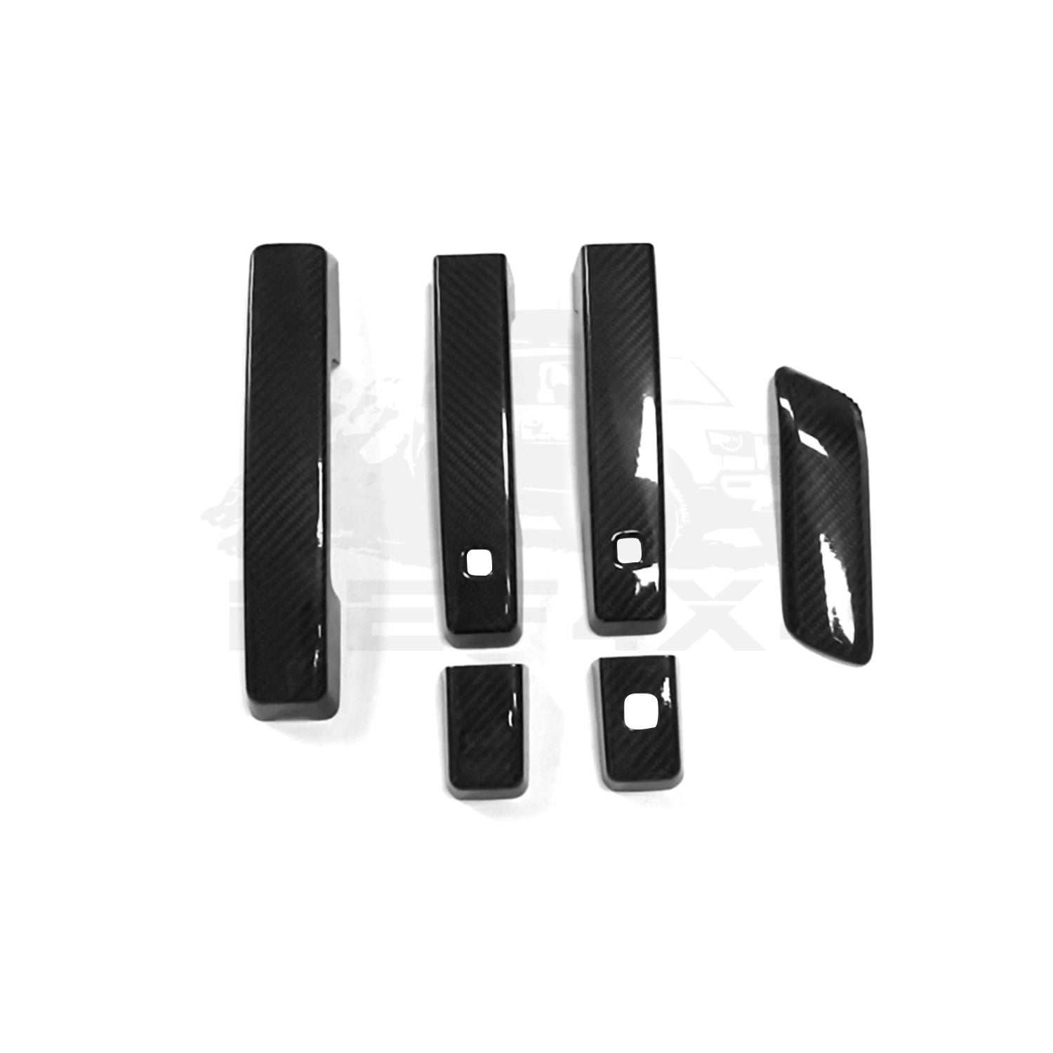 DEF4X4 Carbon Fiber Door Handle Cover L663 New Defender