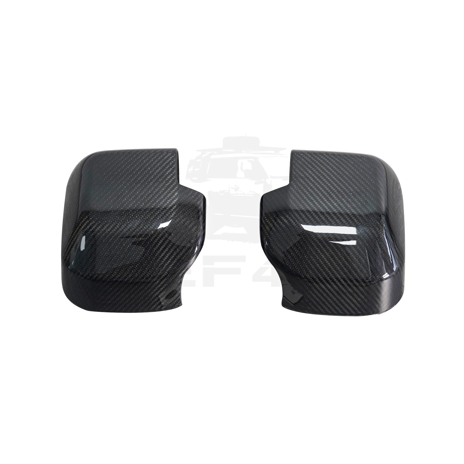 DEF4X4 Dry Carbon Fiber Side Mirror Caps for New Defender L663 2020