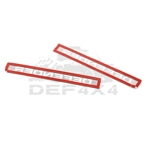 DEF4X4 90 Defender Rear Fog Light Sticker L663 Land Rover