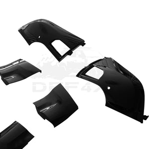 DEF4X4 90/110 Defender 007 Gloss Black Body Kit with Wheel Arches L663 Land Rover