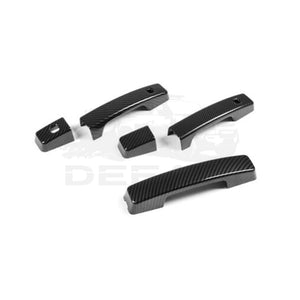 DEF4X4 Carbon Fiber Door Handle Cover L663 New Defender