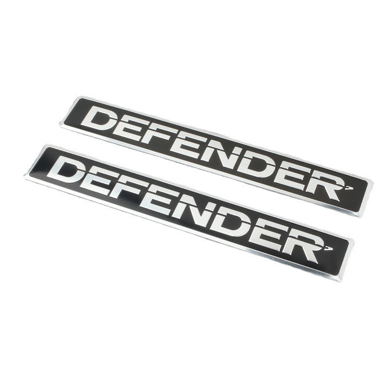 DEF4X4 Old Defender Rear Door Metal Badge Land Rover