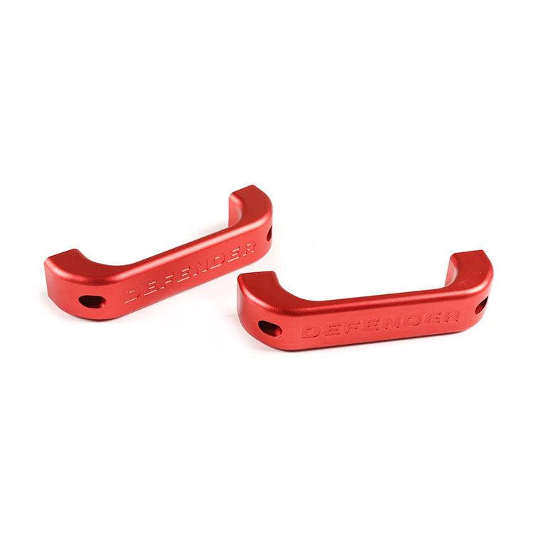 DEF4X4 Old Defender Red Inner Door Handle Land Rover