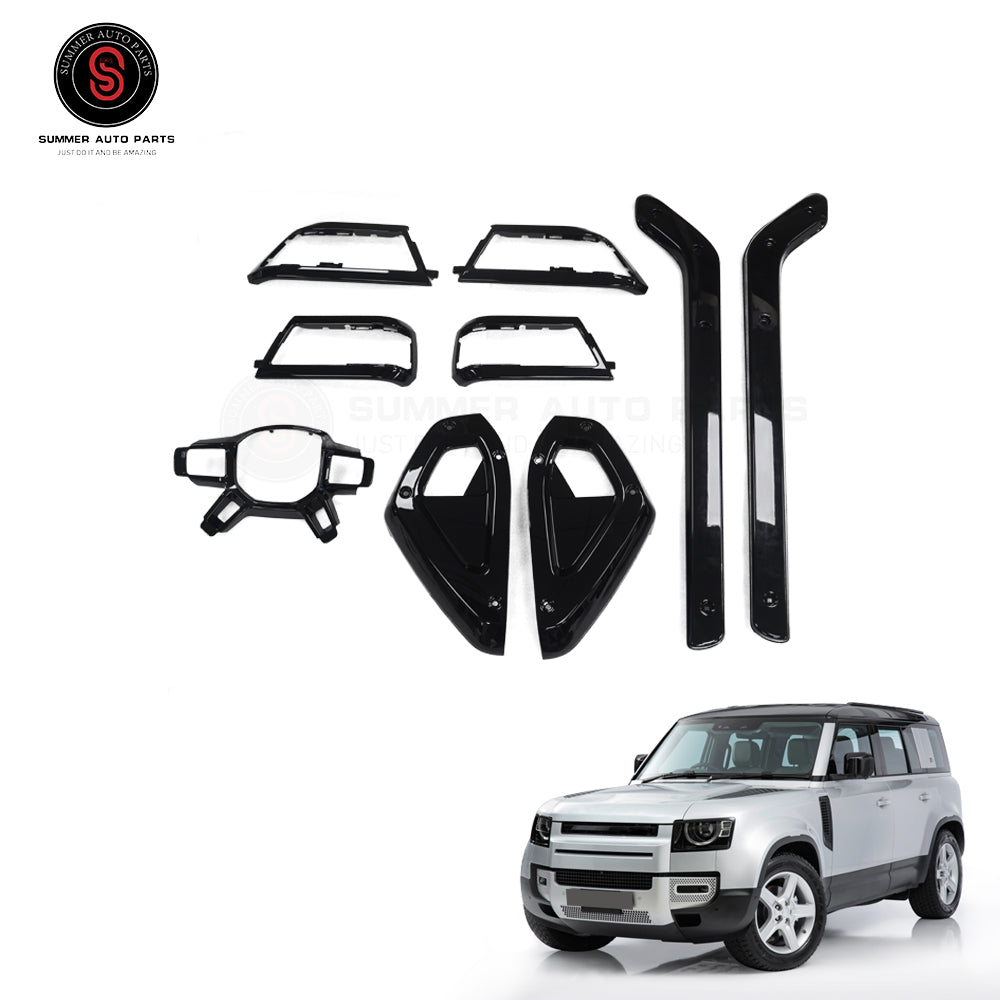 DEF4X4 New Defender Gloss Black Interior Kit L663